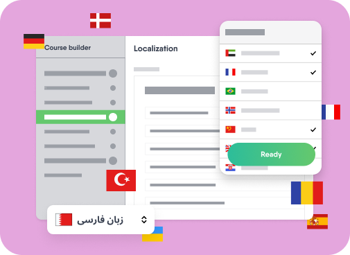 Translate courses into 75 languages with AI