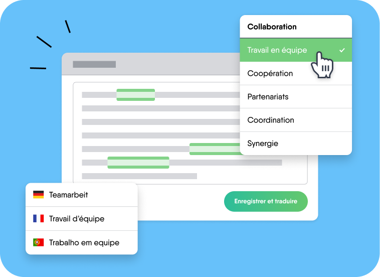 Créez un glossaire pour assurer la cohérence