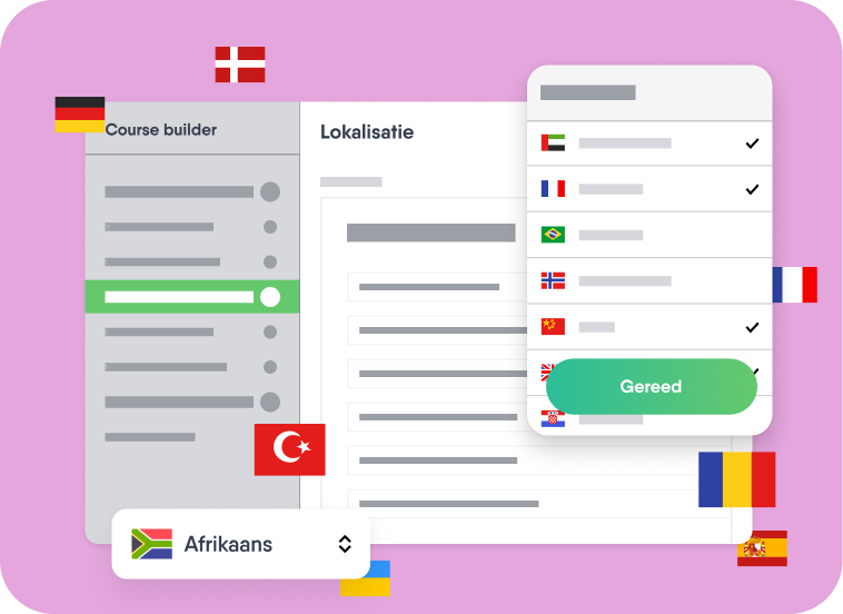 Vertaal cursussen in 75 talen met AI