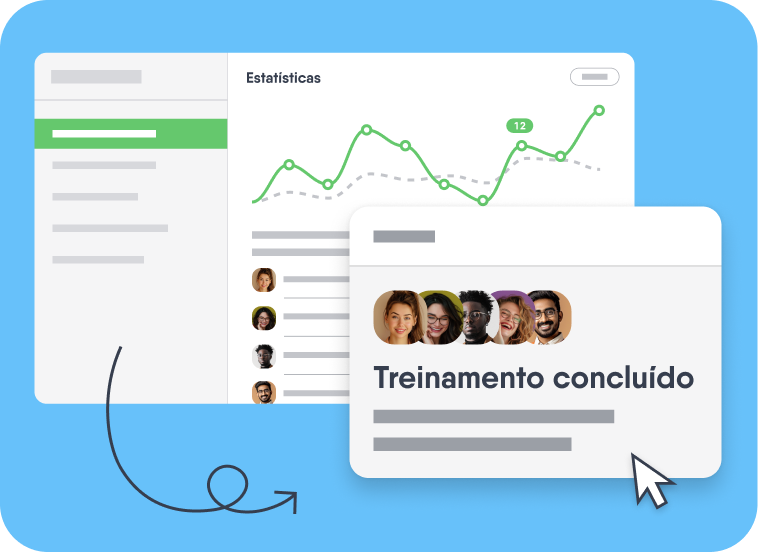 Veja os insights de relatórios e monitoramento 